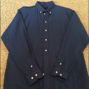 Chaps boys blue oxford dress shirt.  Size 20